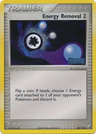 EX Unseen Forces Energy Removal 2 #82/115 reverse holo